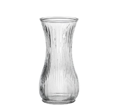 Clear Rose Vase