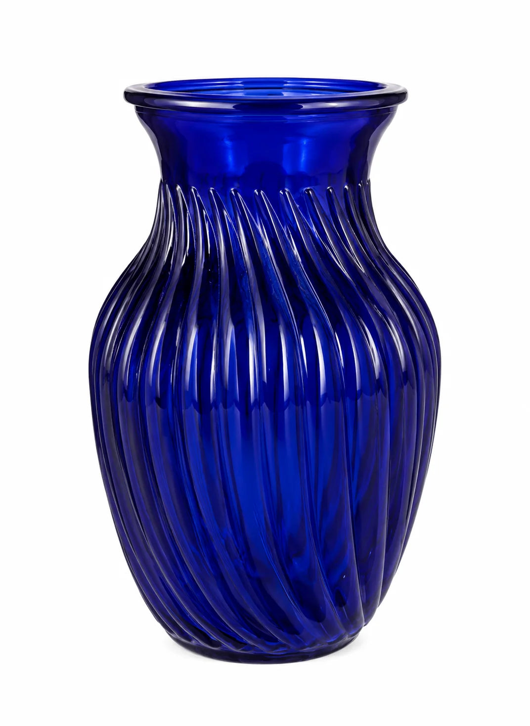 Swirl Bunch Vase – 4" × 8"