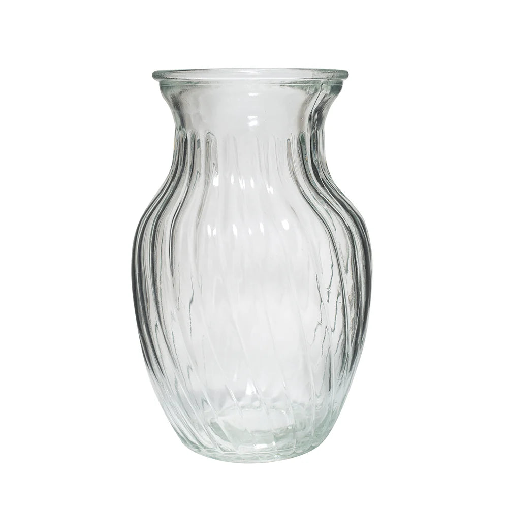 Swirl Bunch Vase – 4" × 8"