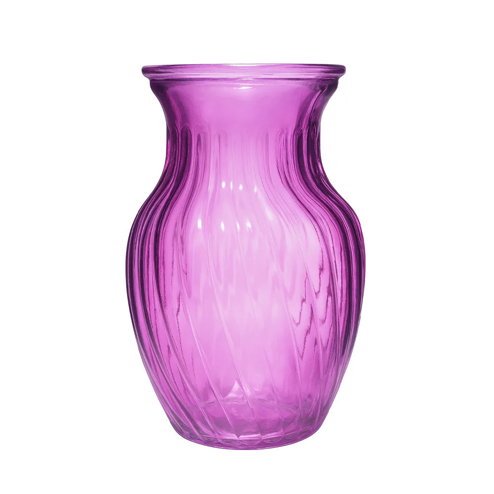 Swirl Bunch Vase – 4" × 8"