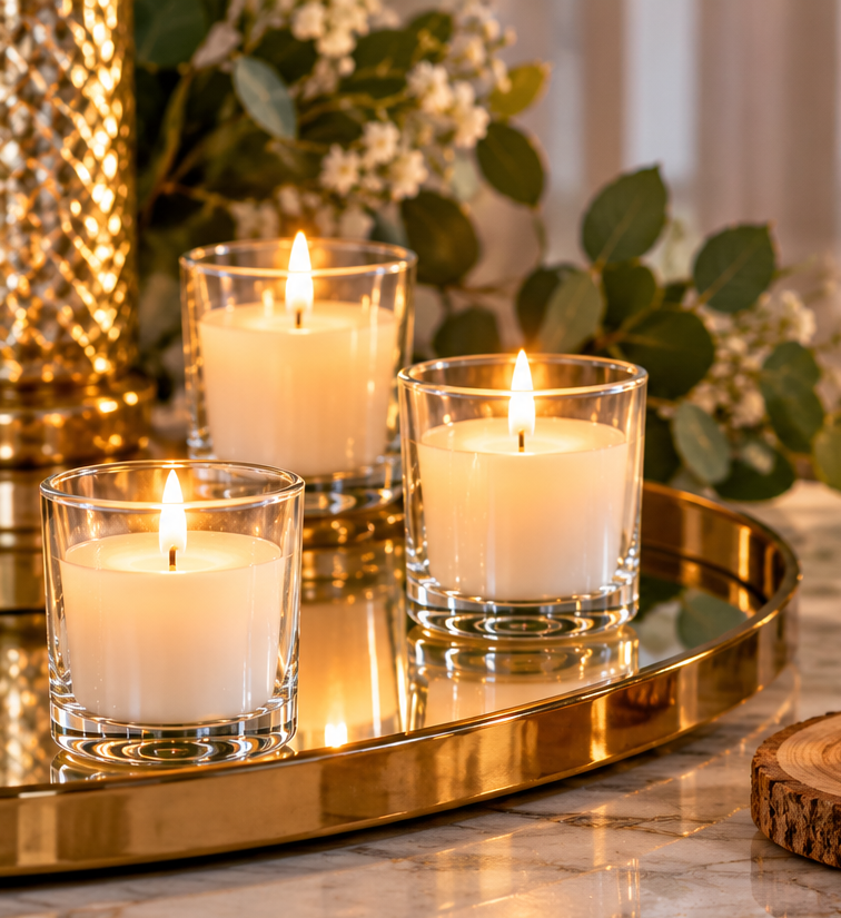Votive Candle 10hr White