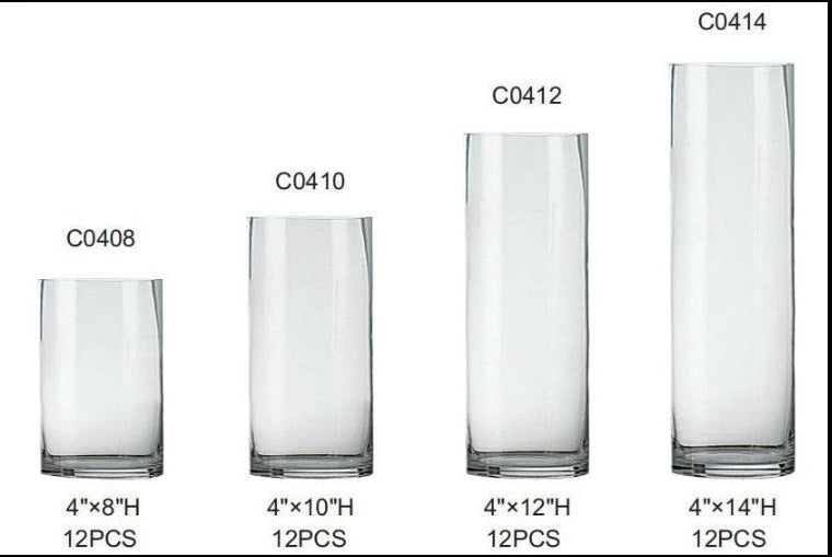 Clear Cylinder Standard collection by WD products